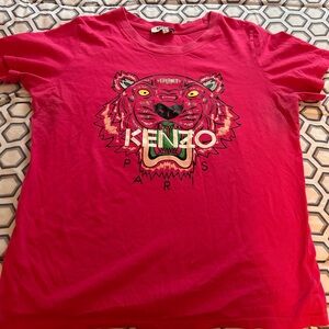 Dark pink Kenzo T-shirt (Authentic)